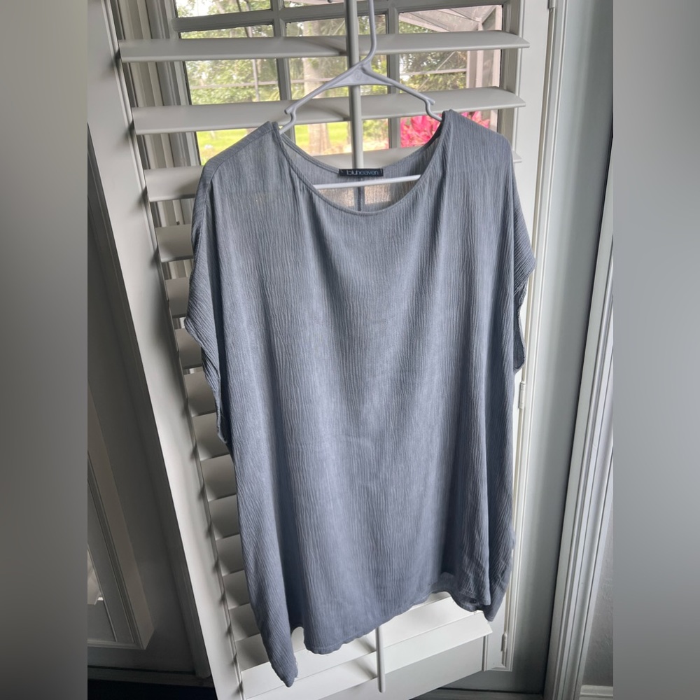 Gray T shirt style dress